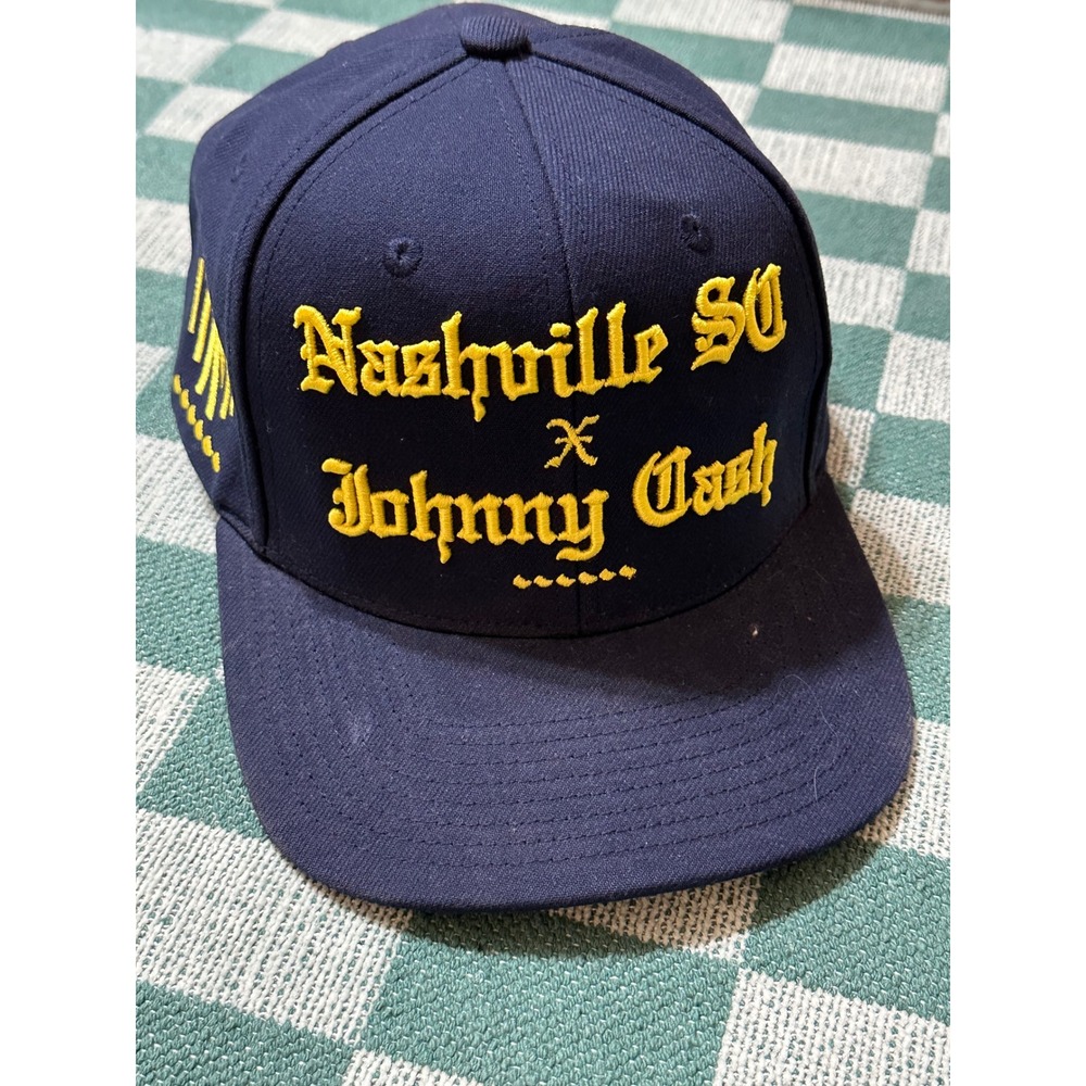 Mitchell & Ness Nashville SC x Johnny Cash Snapback Hat